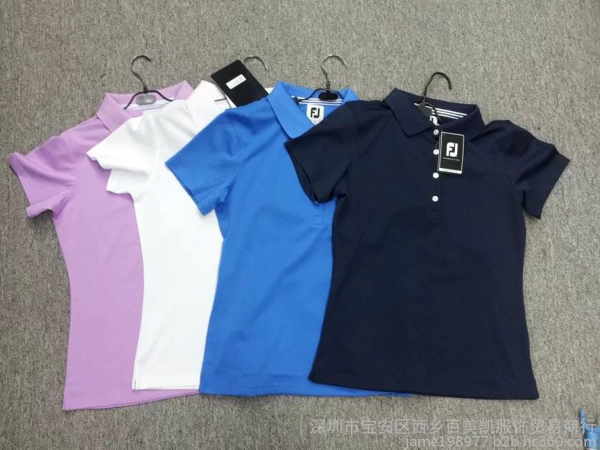 厂家直销高尔夫运动T恤,高尔夫女款品牌运动T恤厂家定制图片_高清图_细节图-深圳市宝安区西乡百美凯服饰贸易商行 -