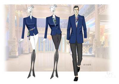 酒店服装/度假酒店工作服