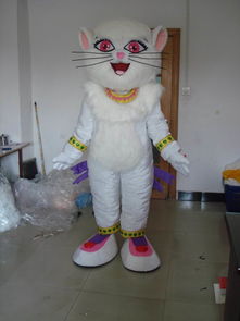 珠宝露露猫卡通人偶充气服饰 供应产品 超雅卡通服装玩具制衣厂